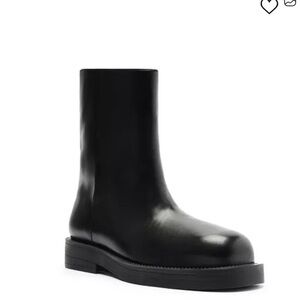 Schultz Sleek Black Ankle Booties